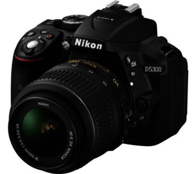 NIKON D5300 DSLR Camera with 18-55 mm f/3.5-5.6 Zoom Lens NIKON D5300 DSLR Camera with 18-55 mm f/3.5-5.6 Zoom Lens
